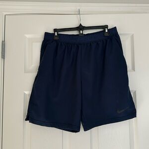 Nike Dri-Fit athletic shorts navy